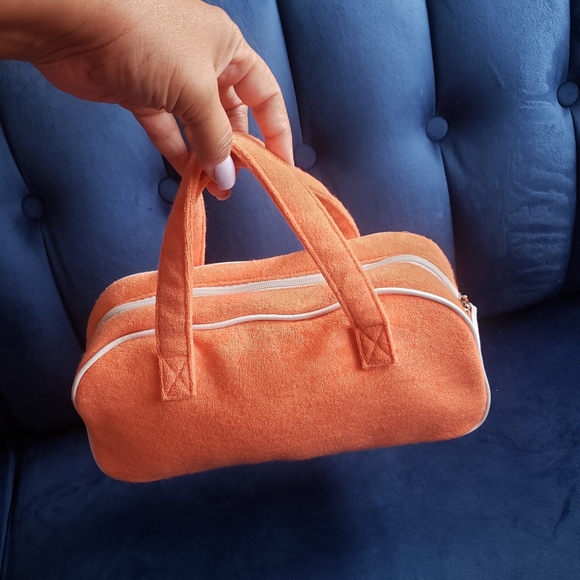 FALL TREND - Bowling/Motorsport Handbag - Terry Cloth - Picture 3 of 5